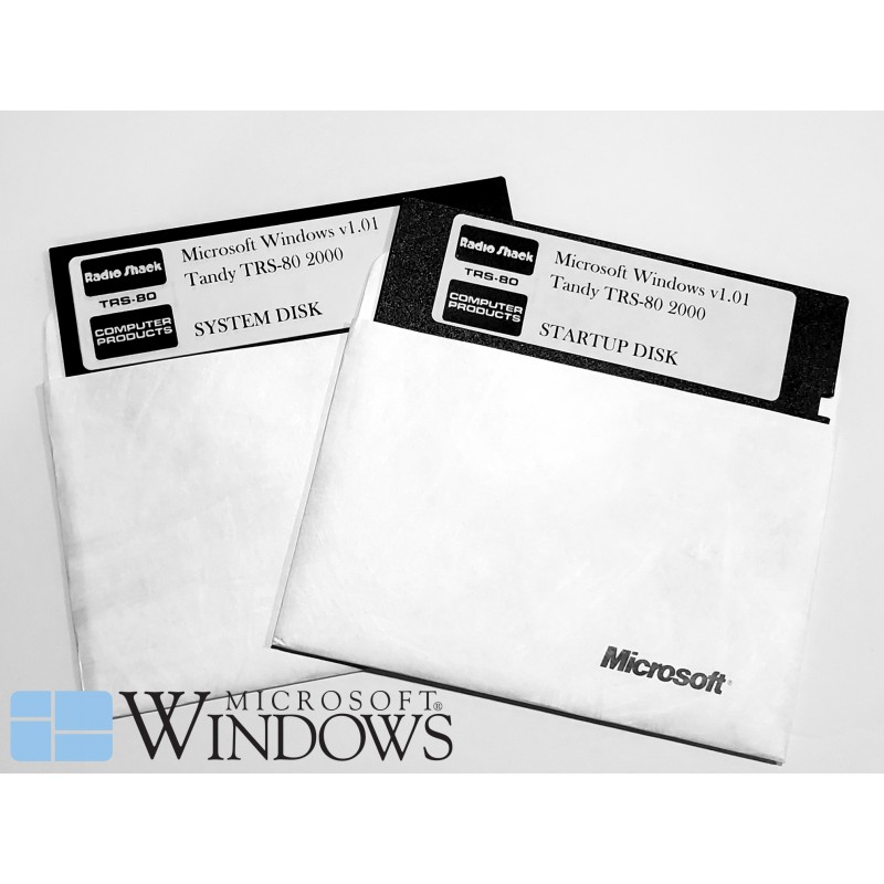 Windows 1.01 for Tandy 2000