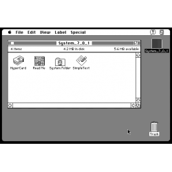 Mac OS 7.0.1 6-disk set