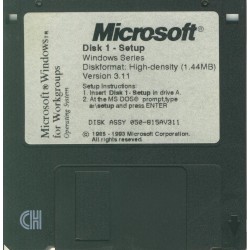Windows 3.11 (Retail Version) 6-disk Set