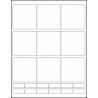 3.5" Diskette Labels - Blank White Matte (2.75" x 2.75")
