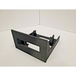 5.25" Full Height to 3.5" Computer Drive Bay Mounting Bracket Adapter (3D Printed)
